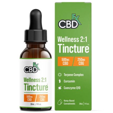 CBG + CBD Oil Wellness Tincture – CBDfx