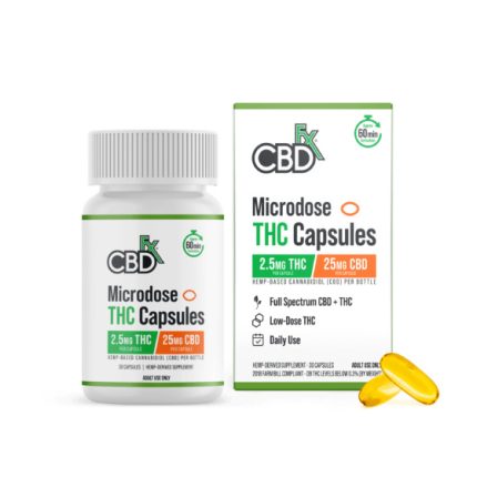 Delta-9 THC Capsules + CBD: Daily Chill Blend – CBDfx